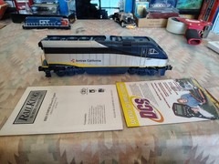 RailKing #30-2862 Amtrak F59PHI Locomotive. #
