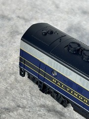 Beautiful KATO Baltimore & Ohio RR F-3A Locomotive N Gauge ￼