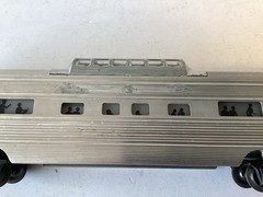 Lionel Train 2532 O Gauge Aluminum Passenger Car Cleaned & Restored See Descript