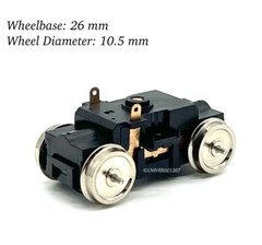 HO/On30/Oe/O16.5 Tenshodo Coreless Power Truck 26P Locomotive Drive Chassis NIB