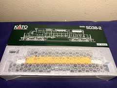 NOS HO Kato 37-6501 SD38-2 Union Pacific #2801 Diesel Engine Locomotive New
