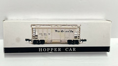 High Speed N Scale: RIO GRANDE D&RGW 12057 TRAIN HOPPER CAR