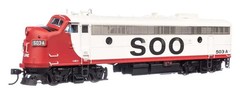Walthers HO EMD FP7A LokSound 5 Sound & DCC Soo Line SOO #503A DCC/SND 920-42557