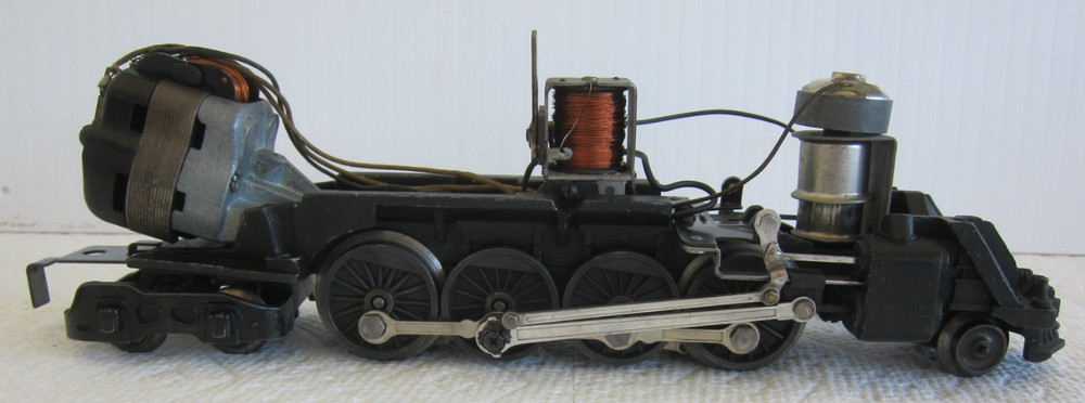 LIONEL POST WAR “O” 736 BERKSHIRE RUNNING CHASSIS, 1957 ORIGINAL-RUNS-GORGEOUS!