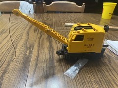 Lionel O Gauge #3360 Burro Crane. Runs