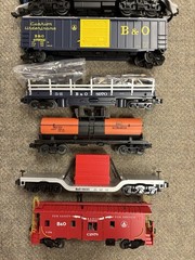 + MTH O Premier Baltimore & Ohio F-3 ABA Diesel Freight Boxed Set 20-80004A LNIB