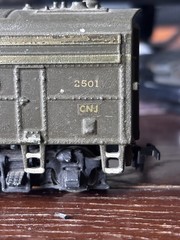 Ho Scale F3 Diesel Locomotive Jersey Central Lines 2501 CNJ