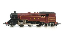 Wrenn W2219 2-6-4 Tank Engine in LMS Livery. Used. OO Gauge