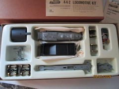 Roundhouse, HO, #436 4-4-2 PRR Atlantic Loco Kit, Mint in OB.