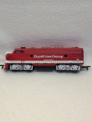 Life-Like Campbell Soup Company H.O. Gauge F7 Diesel from 1982 EUC RUNS