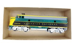 Rare Athearn HO Yellow Box 1025 F7 CN A Diesel Locomotive Engine Dummy In Box