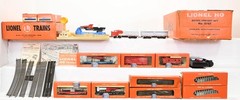 Lionel Postwar HO 5747 Santa Fe Diesel Military Freight Set with Boxes C7-C8