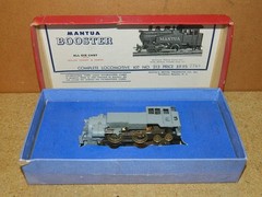 Mantua HO Booster No. 213 All Die Cast Locomotive Engine with Original Box