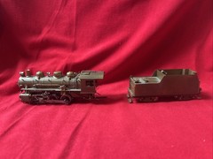 NWSL 54-01 HO BRASS 0-6-0 Steam Locomotive & Tender