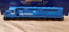 HO Scale Athearn Genesis SDP45 (SD45M) VMZV Leasing #6687 ATHG63655 DCC SOUND