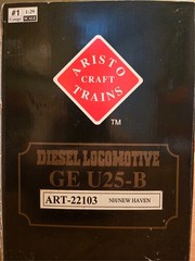 Aristocraft 22103 NH Diesel Locomotive GE U25-B – MINT