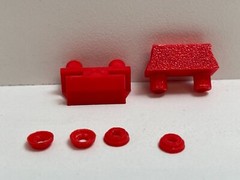 HO FDM new screw motor mount for Athearn engines
