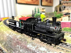 HO SCALE – BACHMANN 80 TON 3 TRUCK SHAY – NWSL METAL GEARS – DCC WITH SOUND