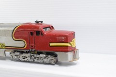 AMERICAN FLYER 360 DIESEL LOCOMOTIVE TESTED RUNS S GAUGE 1:64 DUMMY 364 PAIR