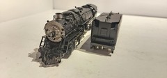 Key Imports HO Scale Brass 2-10-2 Steam Locomotive AT&SF # 3850