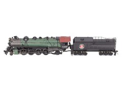 Tenshodo HO Brass 2-8-2 Steam Locomotive w/ Tender #3399 – Painted w/DCC