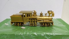 Overland (OMI) Brass Gilpin Shay #3 with Grandt Line Drive – On2 scale