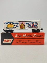KMT Kris Model Trains TTOS 1973 Disneyland O Gauge Boxcar Vintage w/ Box С7+