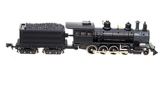 N MDC Roundhouse 8000 Unlettered 2-8-0 & Tender (Tested) Rapido couplers #1