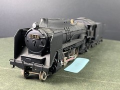 Adachi HO D51 85 “Namekuji” Steam Locomotive Junk Parts Repair