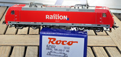 Roco 62502 H0 Locomotive Br 185 222-7 DB Railion Mannheim Epoch 5/6 Dss Boxed