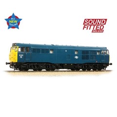 Bachmann 35-805SFX OO Gauge Class 31/1 31123 BR Blue DCC SOUND DELUXE