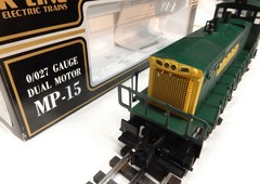 K-line KCC Kennecott Copper MP-15 Diesel Engine wth Matching Floodlight Car New
