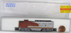 KATO N Scale Model RR Diesel Engine Santa Fe EMD F3-A 176-189 Phase II C66