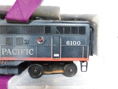 MTH O Scale F-3 ABA Diesel Set Southern Pacific #6100 #6101 MECHANICS SPECIAL