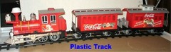 K-LINE (GOLDLOK) – COCA-COLA SANTA TRAIN – O-27 REMOTE CONTROL TRAIN