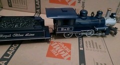 Bachman, Baltimore & Ohio, Royal Blue, G Scale 4/6/0 Steam Engine🔥🔥