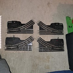 train set O scale locomotive lot. You Are Buying As Is As Discribed As Pictured