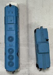 THE ROCK. BLUE & Caboose LOCOMOTIVE 3105 HO