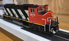 HO Atlas 10002730 GP40-2(W) Canadian National CN #9670 DCC & Sound