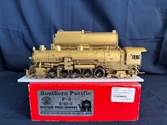 HO Scale Brass Westside Models Southern Pacific F-5 2-10-2 Unpainted 2