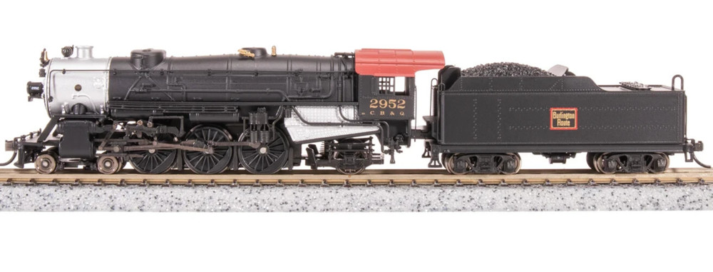 BROADWAY LIMITED 7986 N SCALE Heavy Pacific 4-6-2 CBQ 2964 Paragon4 Sound/DC/DCC