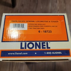 Lionel O Gauge Union Pacific General #213 Locomotive and Tender 6-18723