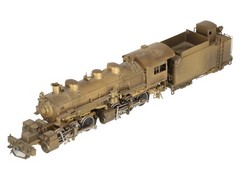 United Models HO Brass Denver & Salt Lake 2-6-6-0 Steam Loco & Tender- Unpainted