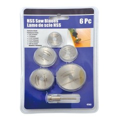 6 PCS 50715000 High Speed Steel Slitting Saw Set Industrial Machining Tools