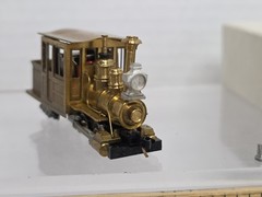 HOn30 Joe Works R206 Brass 0-4-4T Forney Steam Loco Sandy River As Is Read Desc.