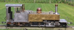 3 1/2 inch Gauge Manning Wardle 2-6-2T STEAM LOCOMOTIVE TRACTION MODEL ENGINE