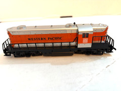 A.H.M. HO Locomotive Western Pacific – Box Has Some Wear DG883