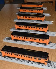 Williams LN Milwaukee Road 6 Hiawatha Madison Style Passenger Car Train – VIDEO