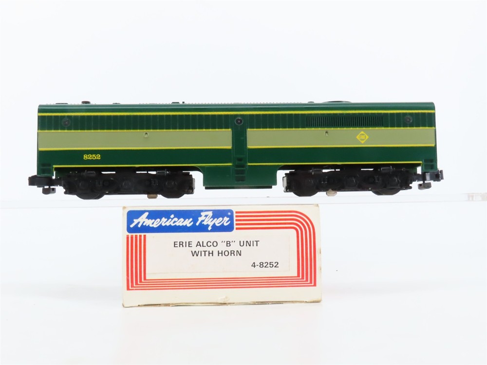 S Scale American Flyer 4-8252 Erie Alco B Diesel Locomotive #8252 w/Horn
