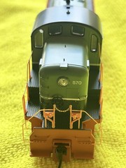 BRITISH COLUMBIA RR – ALCO RS3 ROAD SWITCHER LOCO DC/DCC Ready HO Scale NEW OPEN